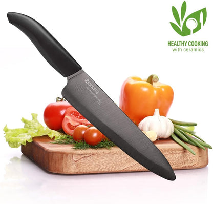 Revolution 6” Ceramic Santoku Knife – Popular All-Purpose Blade