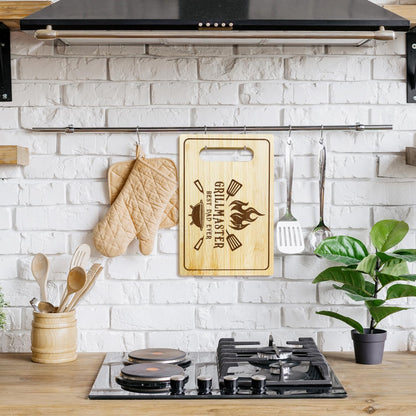 Best Dad Ever Bamboo Cutting Board, Grilling Gift For Men, Funny Charcuterie Boards for Home Kitchen Decor, Father's Day Birthday Gifts for Dad from Daughter Son -047