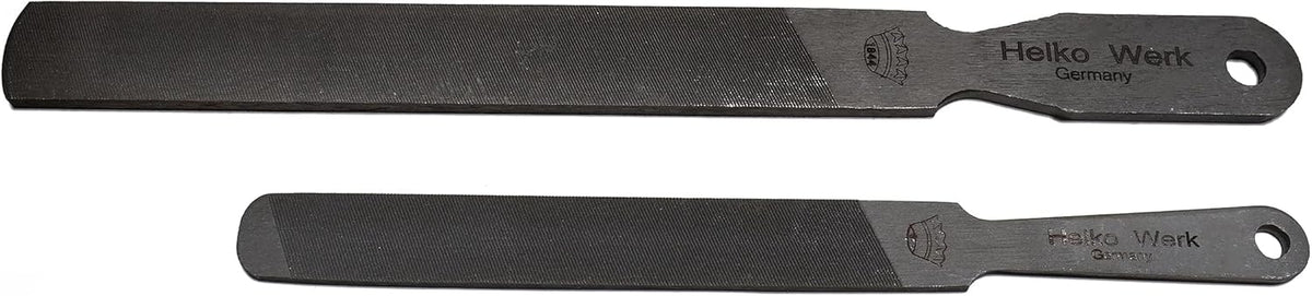 Dual Sided 9 Inch Axe Sharpener Compact File 22101 | Made in Germany C125W2 High Carbon Steel Top Side Single-Cut Bottom Side Double-Cut Blade Sharpening File