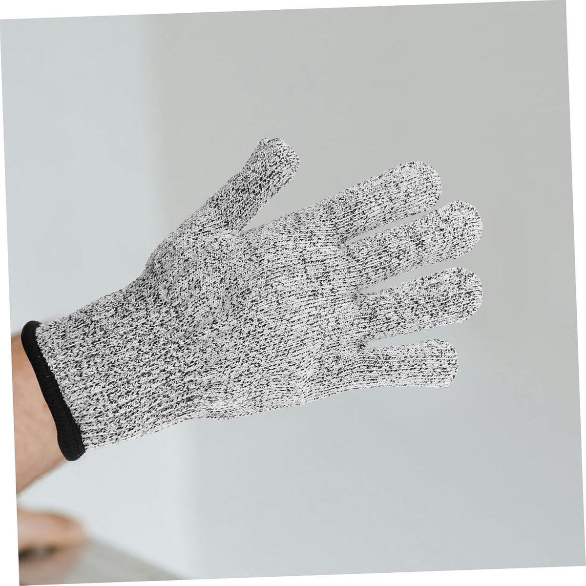 Level 5 Hppe Cut Resistant Arm Sleeves, 2 Pairs for Work