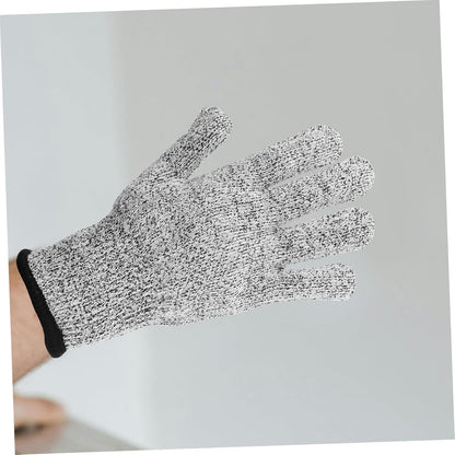 Level 5 Hppe Cut Resistant Arm Sleeves, 2 Pairs for Work