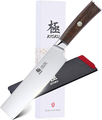 12in Slicing Knife, Daimyo Series 440C Steel Brisket Knife, Rosewood | Japanese 440C Stainless Blade Honed To 13-15 Degrees, Dimpled, Rosewood Handle With Mosaic Pin, Sheath And Case Included