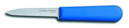 S104R-PCP Sani-Safe 15303R Cook’s Paring Knife, 3-1/4" High Carbon Stain-Free Steel Blade, Non-Slip Red Polypropylene Handle, Spear Point Small Utility Knife, 24 Pack, NSF, Made in USA