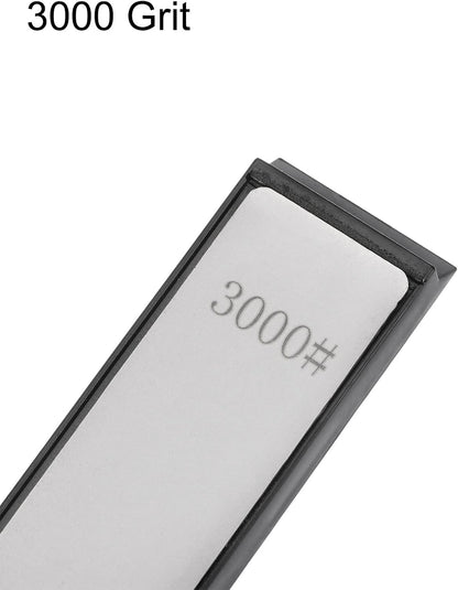 Diamond Sharpening Stones 3000 Grit Whetstone Knife Sharpener Stone with Non-Slip Base