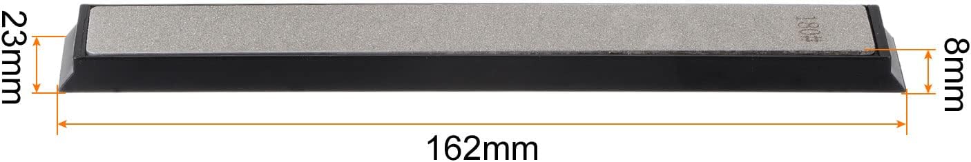Diamond Sharpening Stones 3000 Grit Whetstone Knife Sharpener Stone with Non-Slip Base