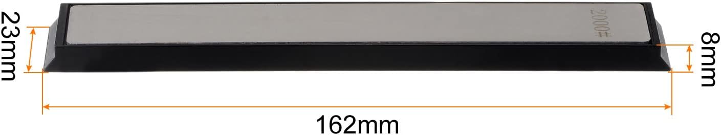 Diamond Sharpening Stones 3000 Grit Whetstone Knife Sharpener Stone with Non-Slip Base