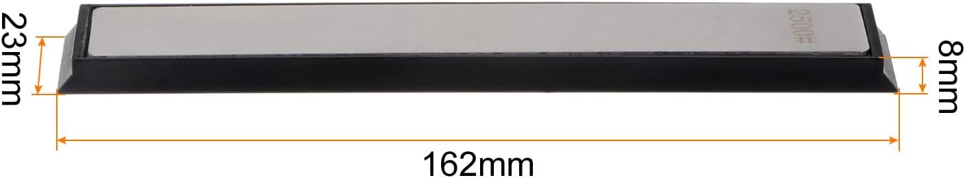 Diamond Sharpening Stones 3000 Grit Whetstone Knife Sharpener Stone with Non-Slip Base