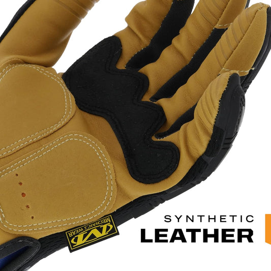 Material4x M-Pact Gloves Brown/Black, XX-Large | Abrasion-Resistant M-Pact Gloves with Machine Washable, Breathable, Tear-Resistant & Secure Fit for Hand Safety