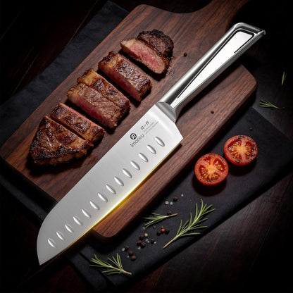 Brisket Knife 12 Inch, Japanese High Carbon Stainless Steel | Ultra Sharp Carving Slicing Knife for BBQ Brisket Turkey Ham Ribs Smoked Meat and Beef, Ergonomic Pakkawood Handle, Gift Box