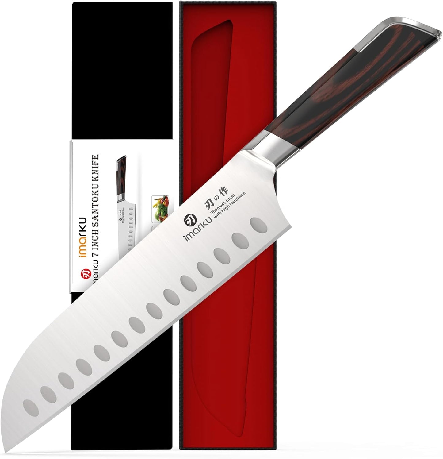 Brisket Knife 12 Inch, Japanese High Carbon Stainless Steel | Ultra Sharp Carving Slicing Knife for BBQ Brisket Turkey Ham Ribs Smoked Meat and Beef, Ergonomic Pakkawood Handle, Gift Box