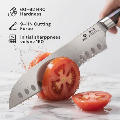 Brisket Knife 12 Inch, Japanese High Carbon Stainless Steel | Ultra Sharp Carving Slicing Knife for BBQ Brisket Turkey Ham Ribs Smoked Meat and Beef, Ergonomic Pakkawood Handle, Gift Box