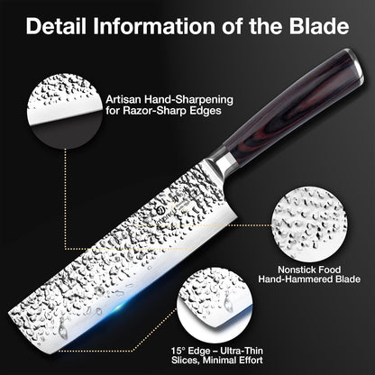Brisket Knife 12 Inch, Japanese High Carbon Stainless Steel | Ultra Sharp Carving Slicing Knife for BBQ Brisket Turkey Ham Ribs Smoked Meat and Beef, Ergonomic Pakkawood Handle, Gift Box