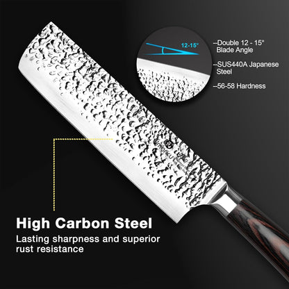 Brisket Knife 12 Inch, Japanese High Carbon Stainless Steel | Ultra Sharp Carving Slicing Knife for BBQ Brisket Turkey Ham Ribs Smoked Meat and Beef, Ergonomic Pakkawood Handle, Gift Box