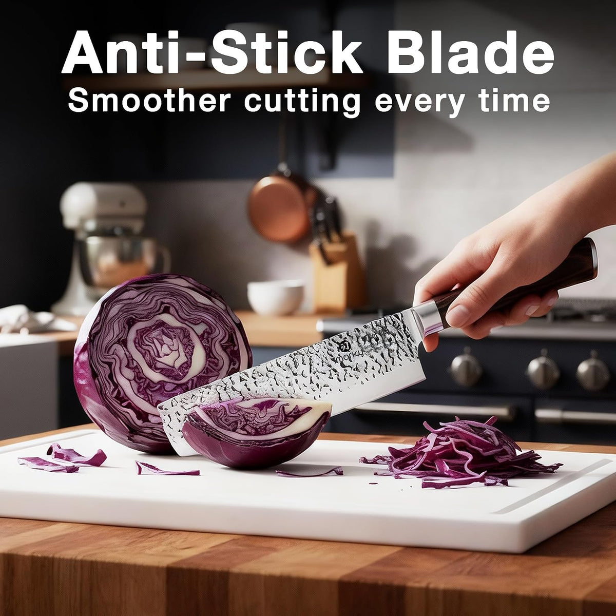 Brisket Knife 12 Inch, Japanese High Carbon Stainless Steel | Ultra Sharp Carving Slicing Knife for BBQ Brisket Turkey Ham Ribs Smoked Meat and Beef, Ergonomic Pakkawood Handle, Gift Box