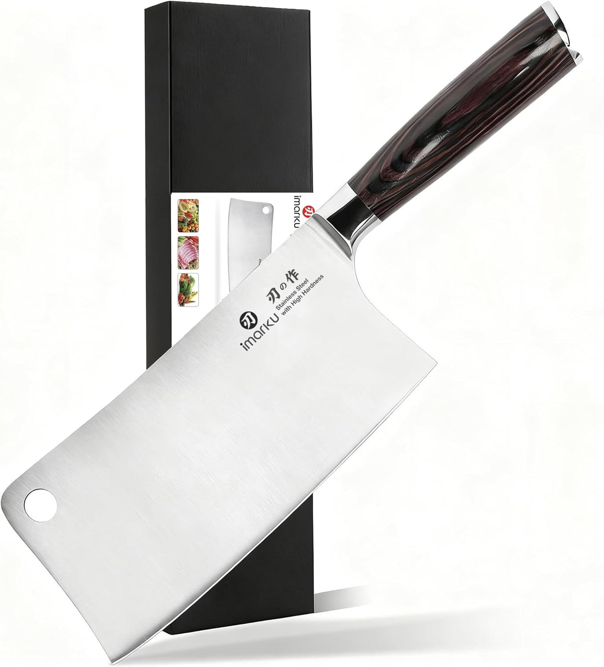Brisket Knife 12 Inch, Japanese High Carbon Stainless Steel | Ultra Sharp Carving Slicing Knife for BBQ Brisket Turkey Ham Ribs Smoked Meat and Beef, Ergonomic Pakkawood Handle, Gift Box