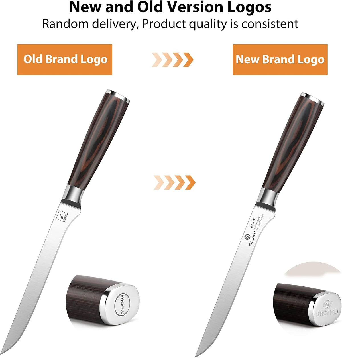 Brisket Knife 12 Inch, Japanese High Carbon Stainless Steel | Ultra Sharp Carving Slicing Knife for BBQ Brisket Turkey Ham Ribs Smoked Meat and Beef, Ergonomic Pakkawood Handle, Gift Box