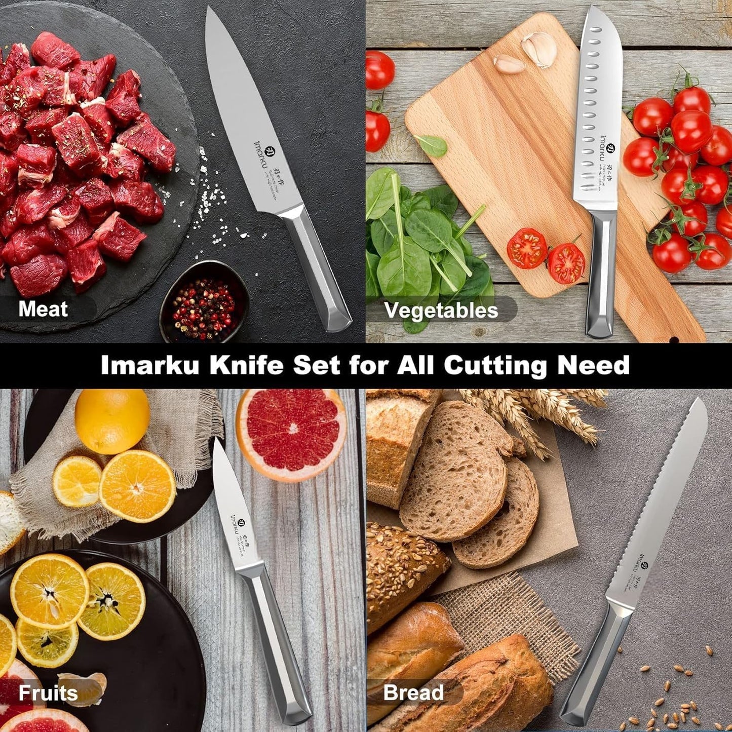 Brisket Knife 12 Inch, Japanese High Carbon Stainless Steel | Ultra Sharp Carving Slicing Knife for BBQ Brisket Turkey Ham Ribs Smoked Meat and Beef, Ergonomic Pakkawood Handle, Gift Box