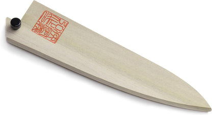 Yoshihiro Natural Magnolia Wood Saya Cover Blade Protector for Petty 135mm