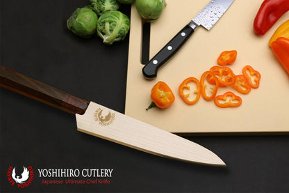 Yoshihiro Natural Magnolia Wood Saya Cover Blade Protector for Petty 135mm
