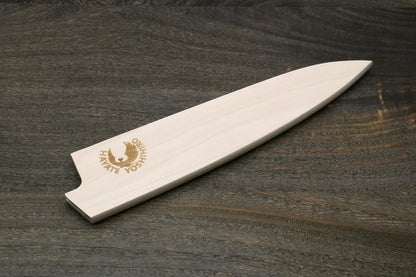 Yoshihiro Natural Magnolia Wood Saya Cover Blade Protector for Petty 135mm