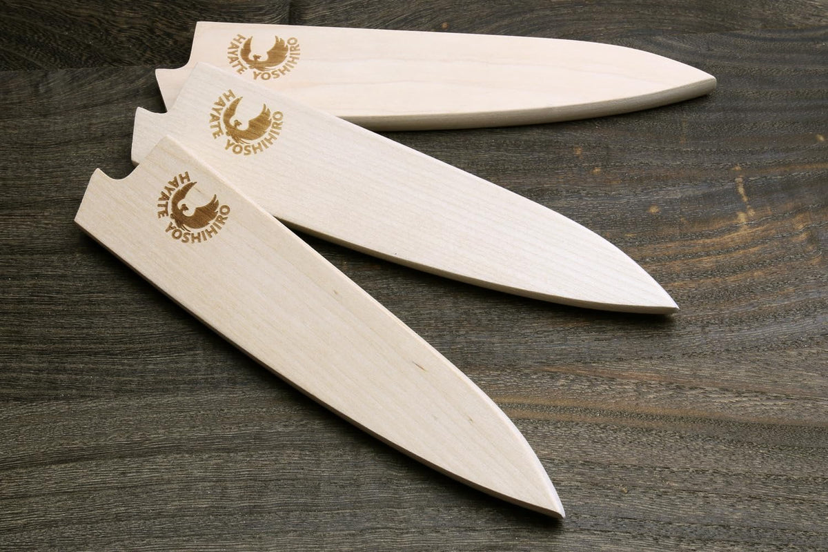 Yoshihiro Natural Magnolia Wood Saya Cover Blade Protector for Petty 135mm