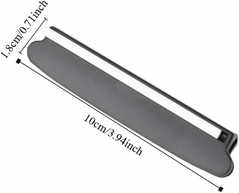‌Knife Sharpening Angle Guide 100mm - Precision Plastic Tool for Whetstone with Ceramic Layer, Kitchen Knife Sharpener Tools Accessory, 100x18mm