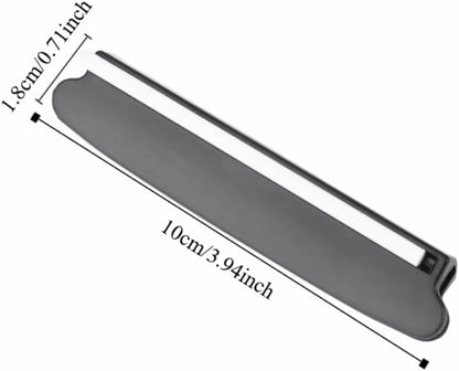 ‌Knife Sharpening Angle Guide 100mm - Precision Plastic Tool for Whetstone with Ceramic Layer, Kitchen Knife Sharpener Tools Accessory, 100x18mm