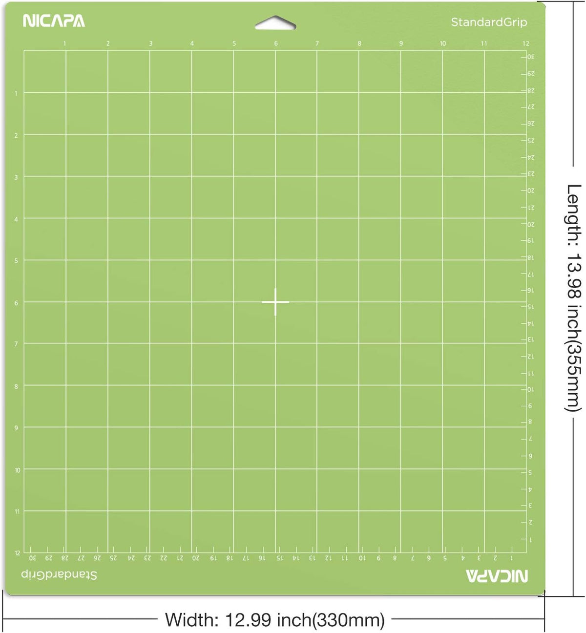 12x12 inch Cutting Mat for Cricut Maker 3/Explore 3/Maker/Air /2/One (4pack-2x Standard、Light、Strong) Adhesive&Sticky Non-Slip Flexible Square Gridded Variety Cut Mats Set