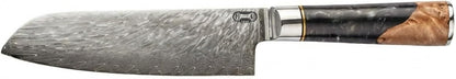 Tidal Black - 7" Nakiri Knife - Damascus