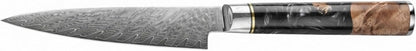 Tidal Black - 7" Nakiri Knife - Damascus