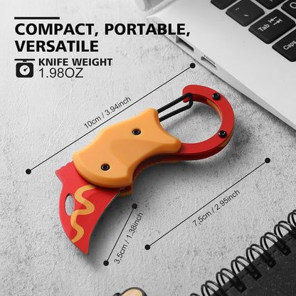 Small Pocket Knife for Men,Pocket Utility Knife with 1.38''Sharp Blade,Cute Folding Knife Box Cutter，Mini EDC Knives for Everyday Carry,Ideal Gifts for Men and Women