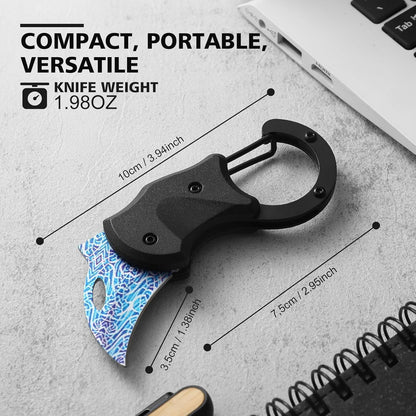 Small Pocket Knife for Men,Pocket Utility Knife with 1.38''Sharp Blade,Cute Folding Knife Box Cutter，Mini EDC Knives for Everyday Carry,Ideal Gifts for Men and Women