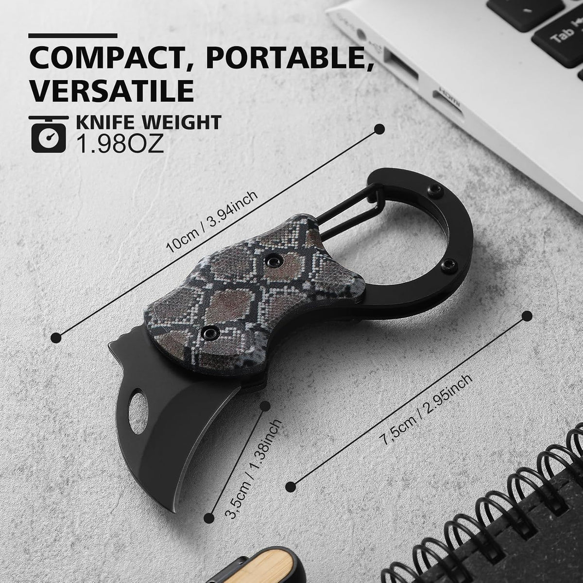 Small Pocket Knife for Men,Pocket Utility Knife with 1.38''Sharp Blade,Cute Folding Knife Box Cutter，Mini EDC Knives for Everyday Carry,Ideal Gifts for Men and Women