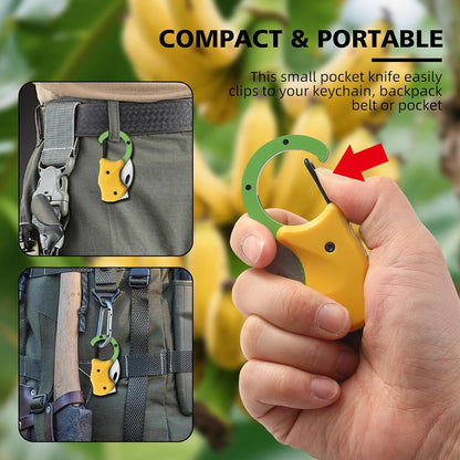 Small Pocket Knife for Men,Pocket Utility Knife with 1.38''Sharp Blade,Cute Folding Knife Box Cutter，Mini EDC Knives for Everyday Carry,Ideal Gifts for Men and Women