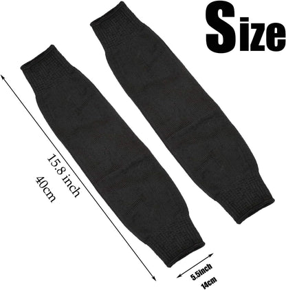 Protective Arm Sleeves, Cut Heat Resistant Arm Protectors Anti Abrasion Safety Armband for Garden Kitchen Work 1 Pair (Gray)