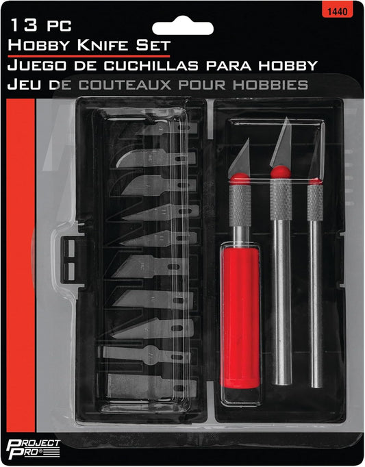 1440 Versatile Set of Blades for Multiple Uses - Includes Convenient Plastic Storage Case for Easy Organization and Access