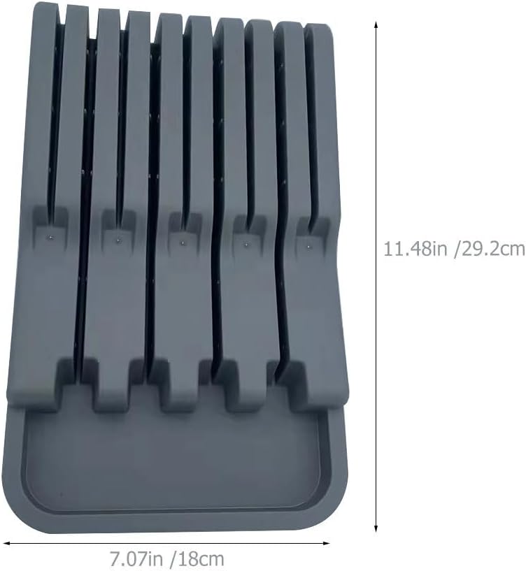 Kitchen Tool Storage Rack - Knife Organizer for Kitchen Drawer Simple Cutter Storage Stand Knife Holder for Home & Restaurant Use