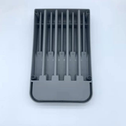 Kitchen Tool Storage Rack - Knife Organizer for Kitchen Drawer Simple Cutter Storage Stand Knife Holder for Home & Restaurant Use