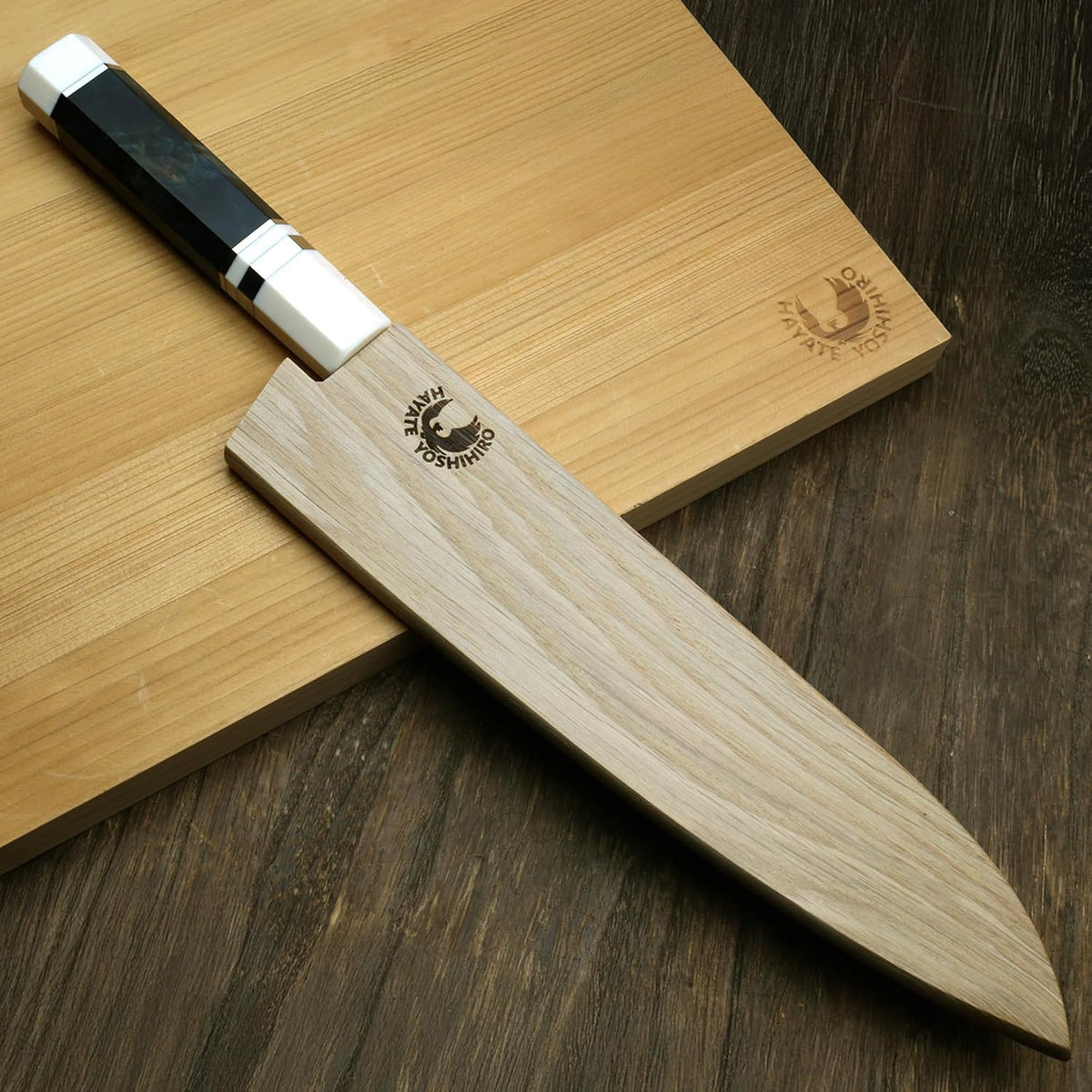 Yoshihiro Hammered SG2 (R-2) Powdered Stainless Steel Gyuto Chef Knife with Alternative Ivory Handle 225mm 8.5''