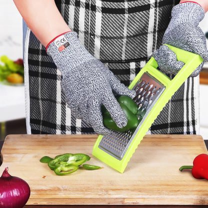 Cut Resistant Gloves,High Performance Level 5 Protection Safety Kitchen Gloves … (Small)