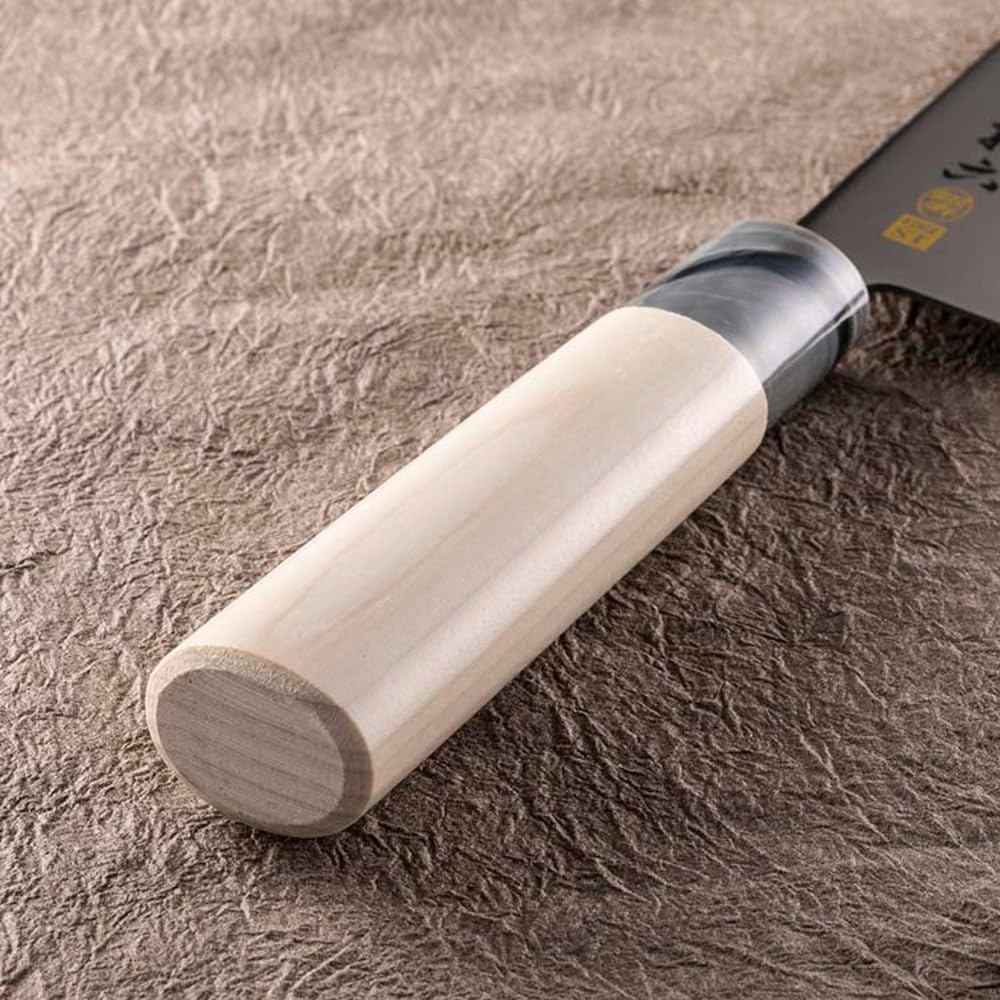 Corporation AK5069 Nakiri Knife Seki Magoroku Ginju, Stainless Steel, 6.5 inches (165 mm), Made in Japan, Easy to Clean