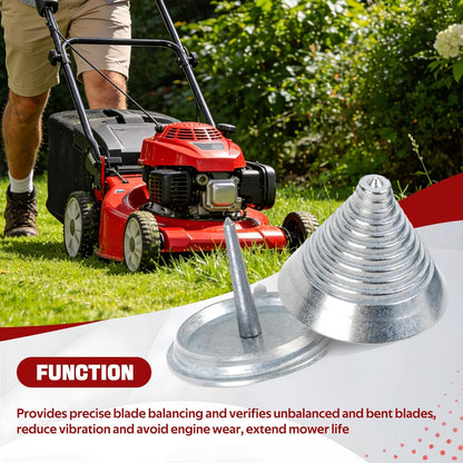 Lawn Mower Blade Sharpener 15°-45° Adjustable Frame With Ball Bearings Lawn Mower Blade Sharpener Tool For Standard Straight/Covered/High-Lift Mower Blades Compatible With Most Angle Grinders