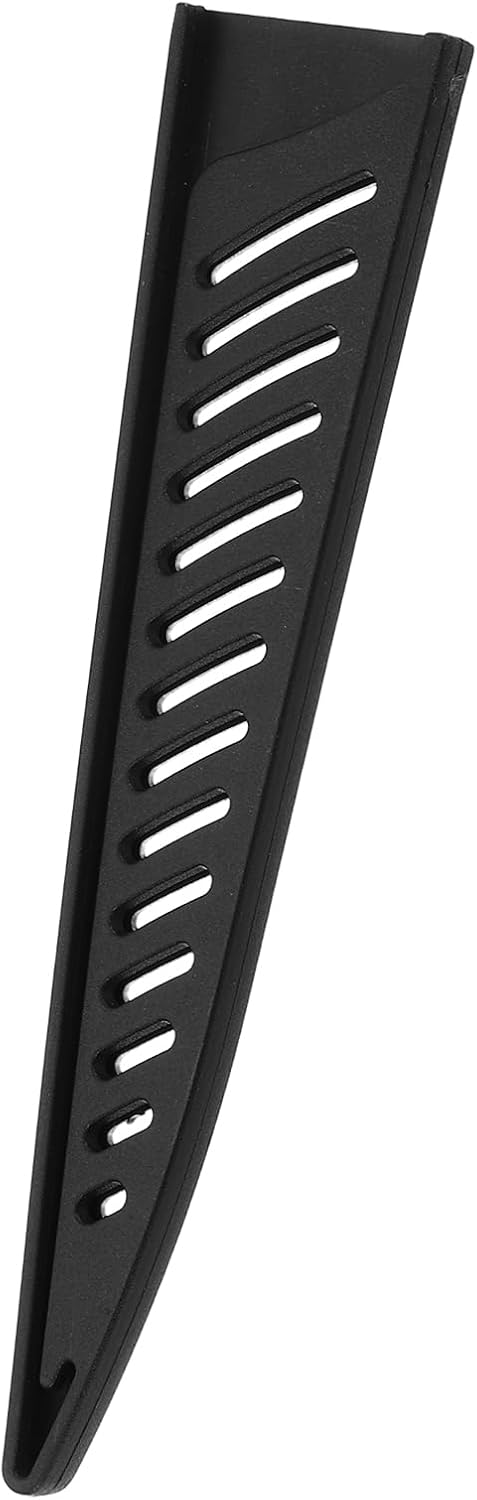 Knife Cover Sleeves Blade Edge Guards for 6" Boning Knife Protector Universal Blade Sheath for Kitchen, Black