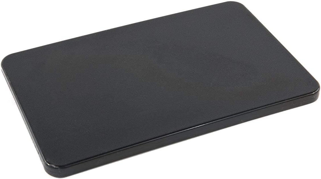 10x6 Inch Small and Bar Board Set, Black Plastic - 3 Pack