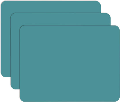 Silicone Crafts Mat, Silicone Sheets for Crafts, Painting, Nail Arts, Clay, Resin Jewelry Casting Molds Mat, Table Pad Placemat, Nonstick Nonslip, Gray & Beige & Light Blue (15.7x11.8 inch)