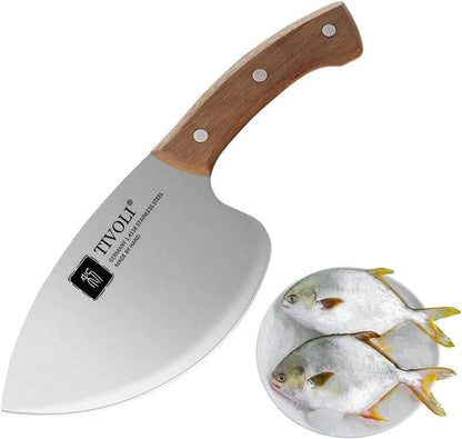 Seafood Market Fish Knives - Professional Kitchen Knife | Sharp Slaughter Fish Special Knife Meat Cleaver, Gifts for Men Women
