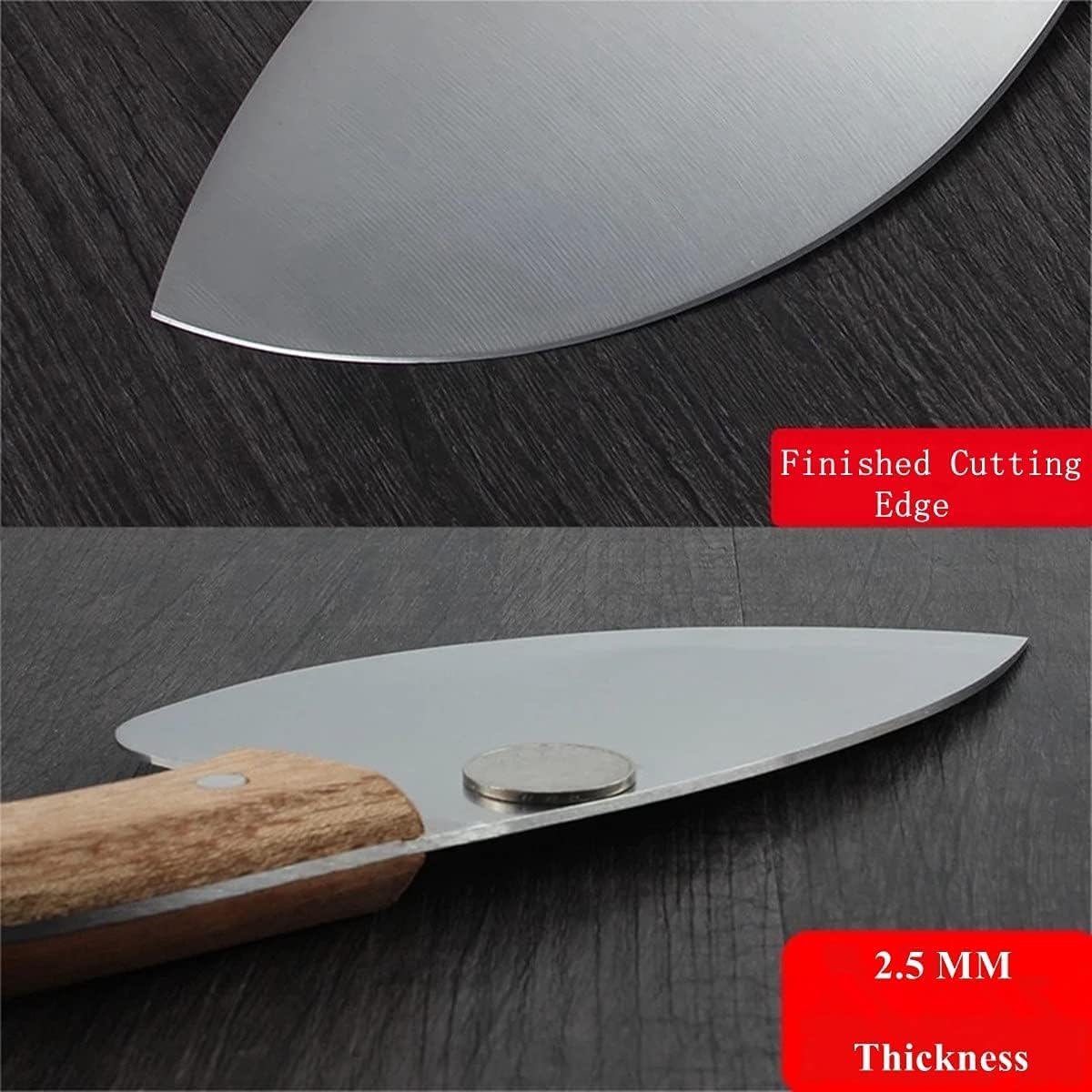 Seafood Market Fish Knives - Professional Kitchen Knife | Sharp Slaughter Fish Special Knife Meat Cleaver, Gifts for Men Women
