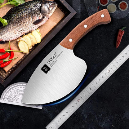 Seafood Market Fish Knives - Professional Kitchen Knife | Sharp Slaughter Fish Special Knife Meat Cleaver, Gifts for Men Women