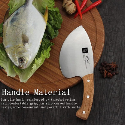Seafood Market Fish Knives - Professional Kitchen Knife | Sharp Slaughter Fish Special Knife Meat Cleaver, Gifts for Men Women