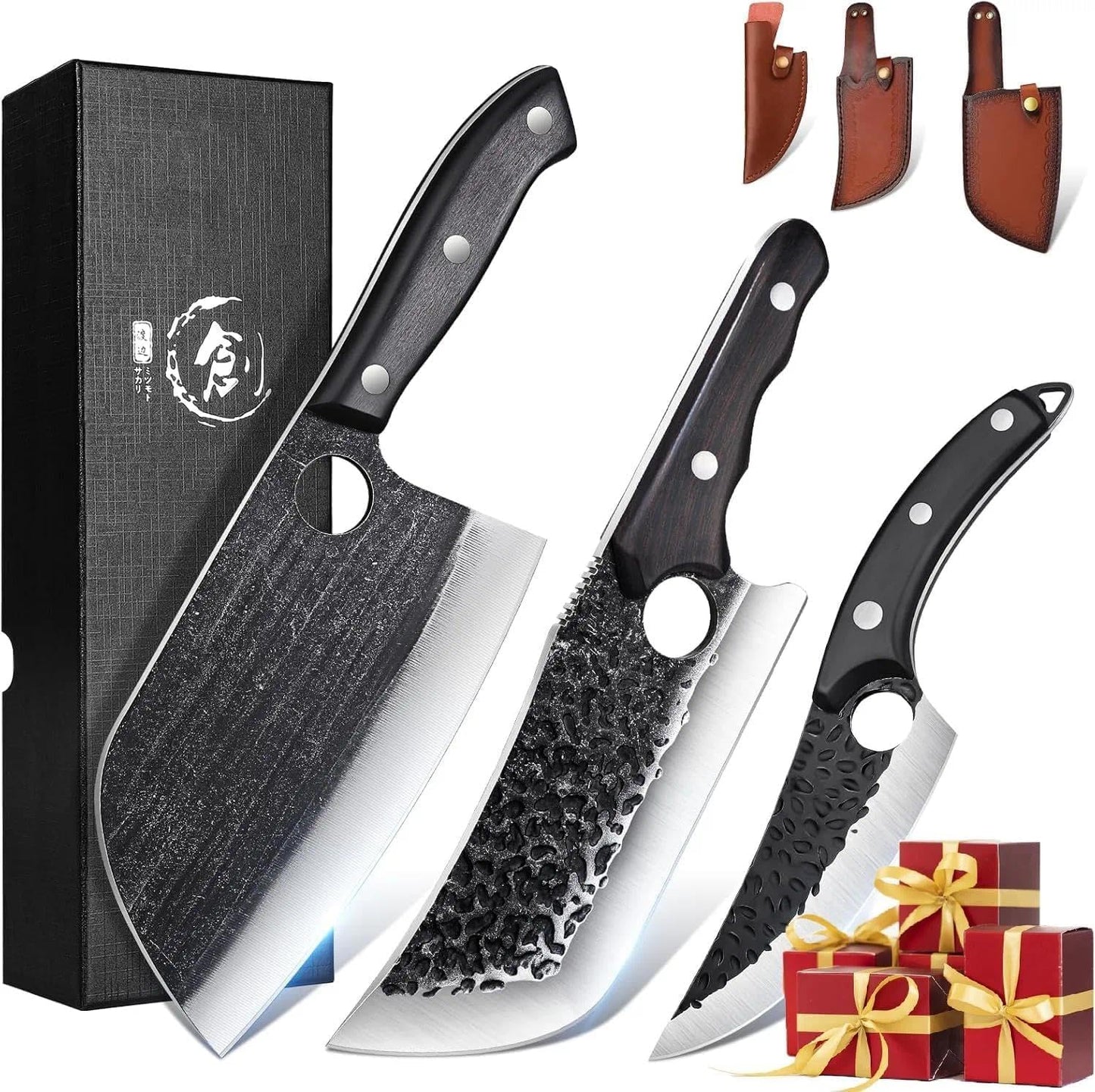 Seafood Market Fish Knives - Professional Kitchen Knife | Sharp Slaughter Fish Special Knife Meat Cleaver, Gifts for Men Women